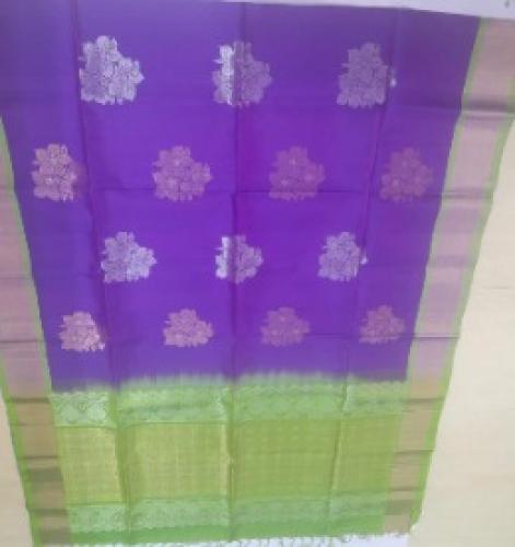 SOFT SILK SAREE WITH BLOUSE